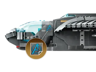 The Avengers Quinjet van LEGO – productfoto 6 van 12