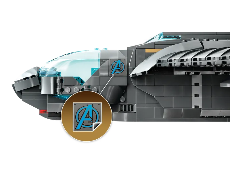 The Avengers Quinjet van LEGO – productfoto 6 van 12