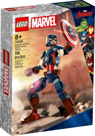 Captain America Construction Figure van LEGO – productfoto 2 van 6