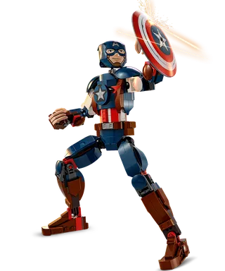 Captain America Construction Figure van LEGO – productfoto 3 van 6