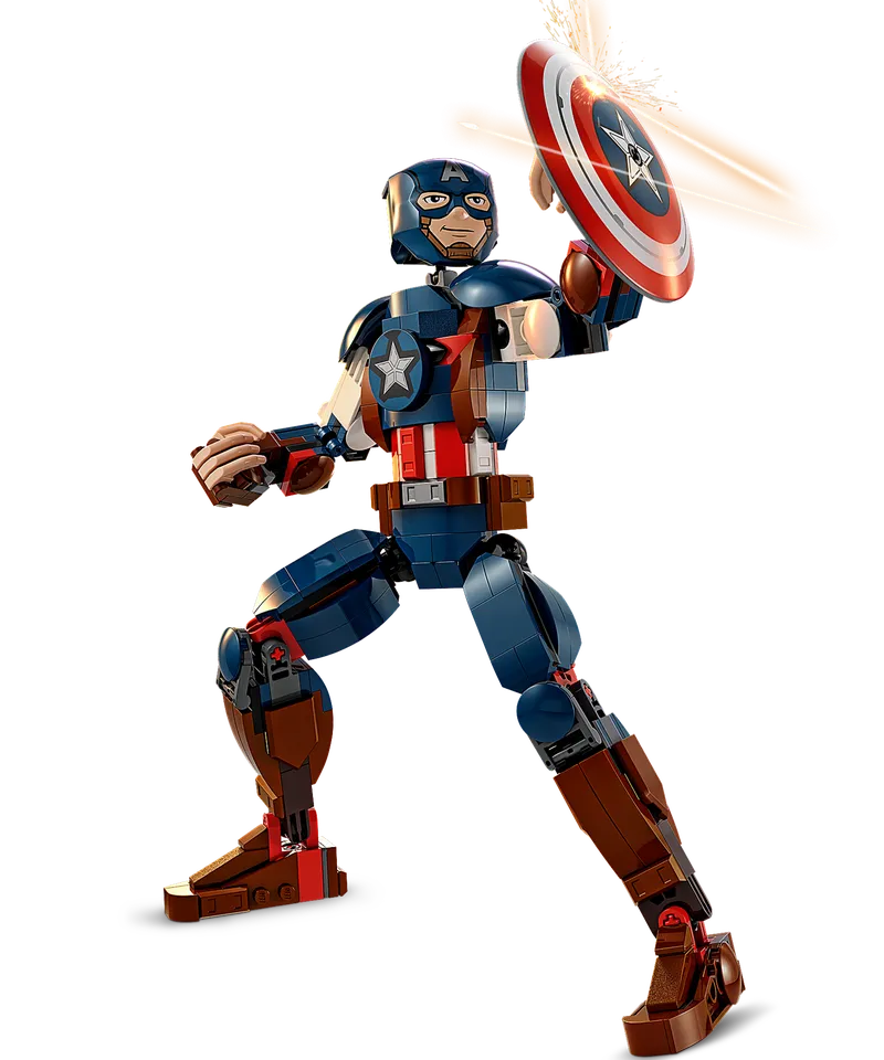 Captain America Construction Figure van LEGO – productfoto 3 van 6