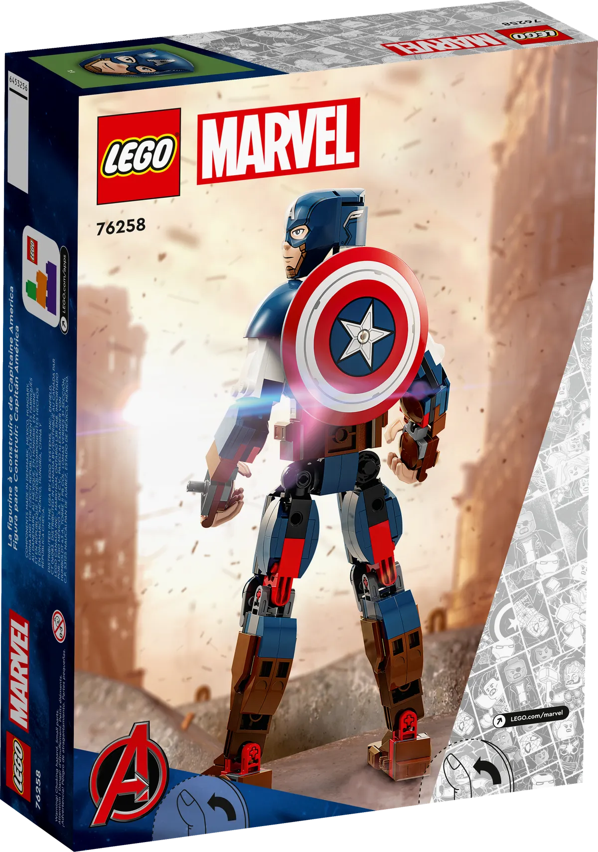 LEGO Captain America Construction Figure (76258) - Bild 3