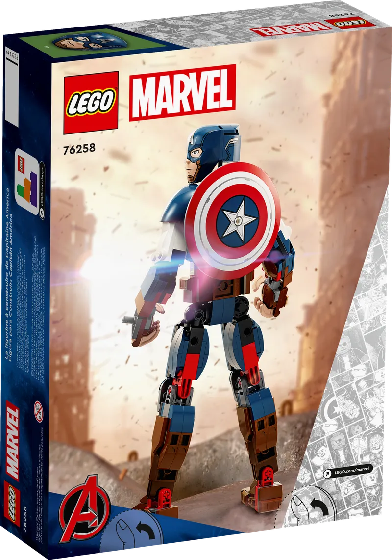 Captain America Construction Figure van LEGO – productfoto 4 van 6