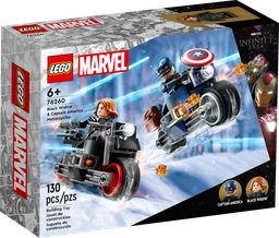 LEGO Black Widow & Captain America Motorcycles (76260) - image 1