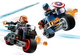 LEGO Black Widow & Captain America Motorcycles (76260) - image 2