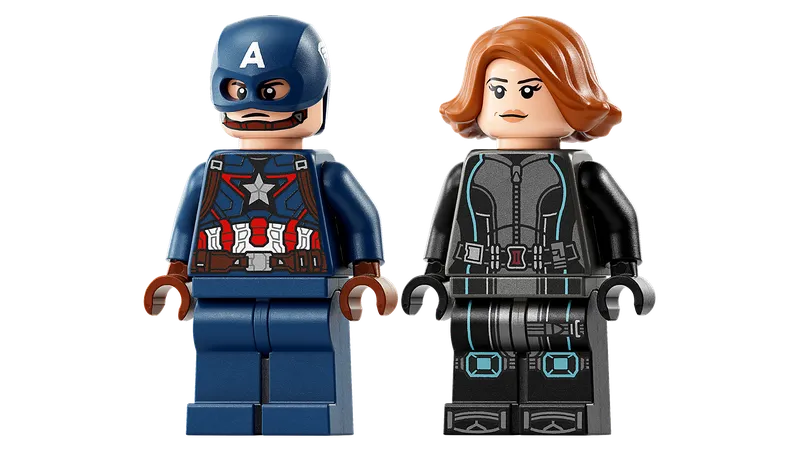 Black Widow & Captain America Motorcycles de LEGO – photo du produit 5 sur 7