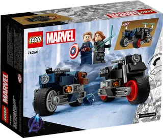 Black Widow & Captain America Motorcycles de LEGO – photo du produit 6 sur 7