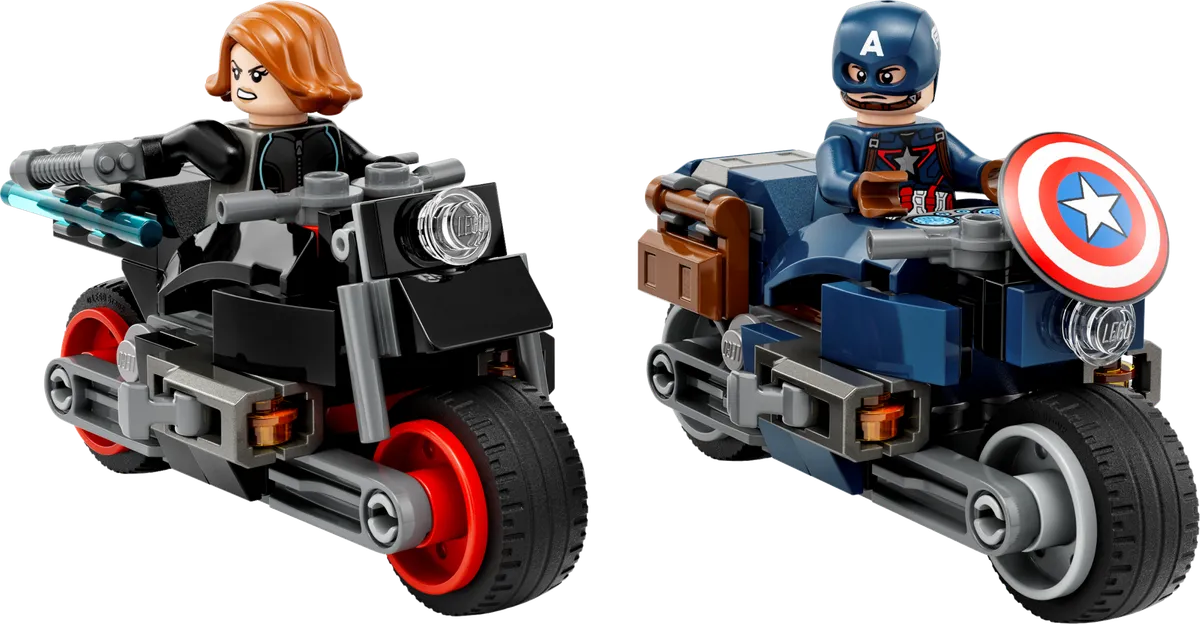 LEGO Black Widow & Captain America Motorcycles (76260)