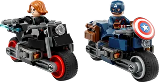 Black Widow & Captain America Motorcycles de LEGO – photo du produit 1 sur 7