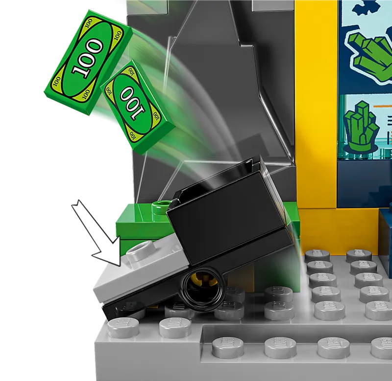 The Batcave™ with Batman™, Batgirl™ and The Joker™ de LEGO – photo du produit 4 sur 10