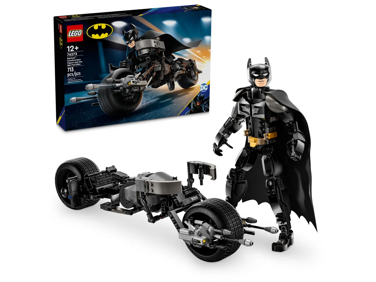 LEGO Batman™ Construction Figure and the Bat-Pod Bike (76273) - Bild 1