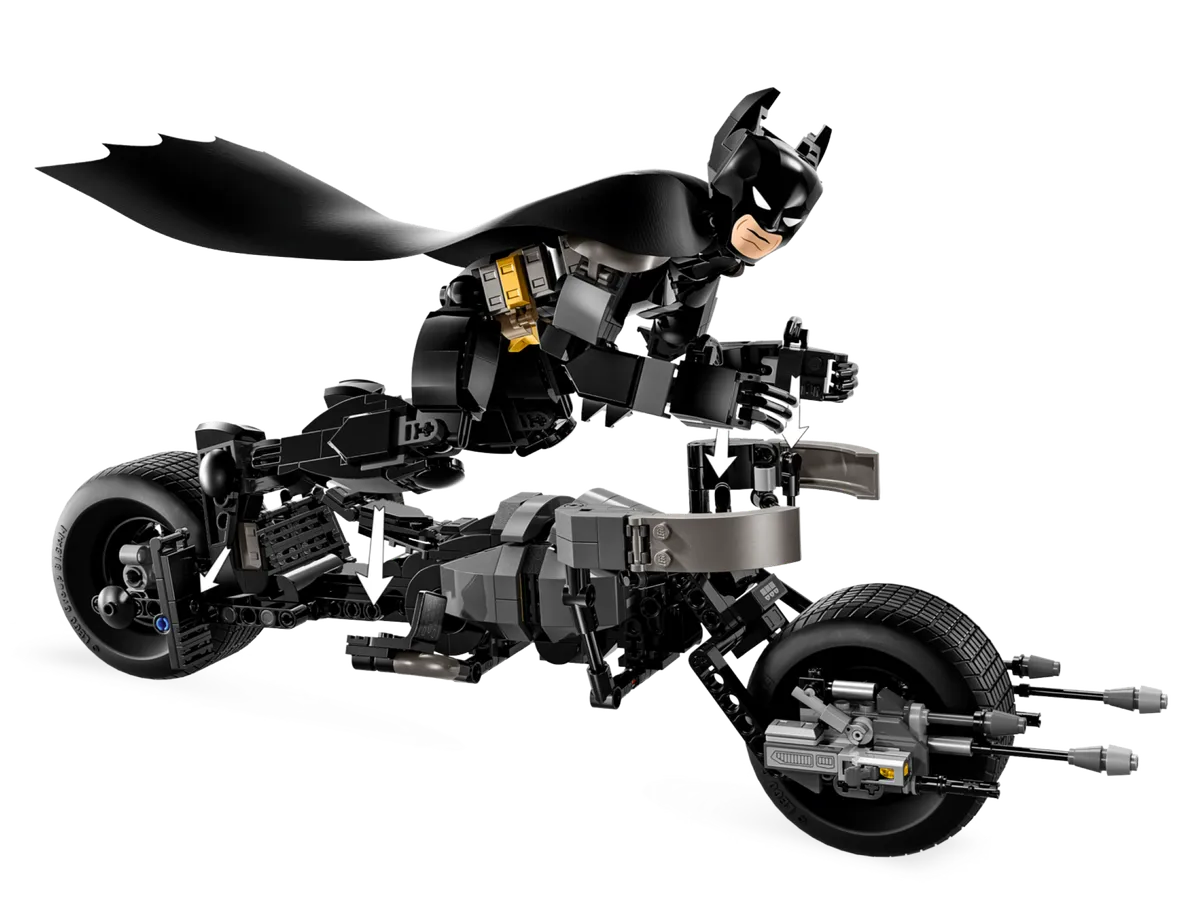 LEGO Batman™ Construction Figure and the Bat-Pod Bike (76273) - Bild 3