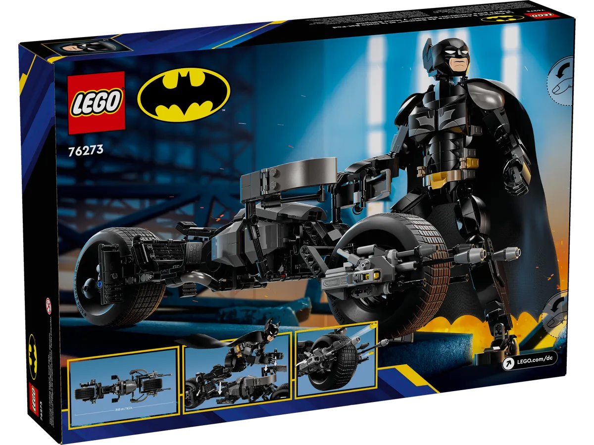LEGO Batman™ Construction Figure and the Bat-Pod Bike (76273) - Bild 5