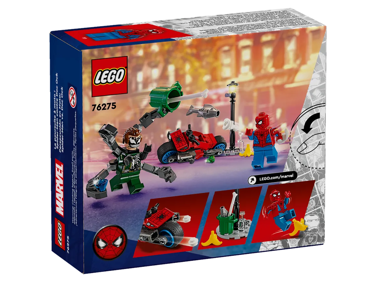 LEGO Motorcycle Chase: Spider-Man vs. Doc Ock (76275) - Bild 4