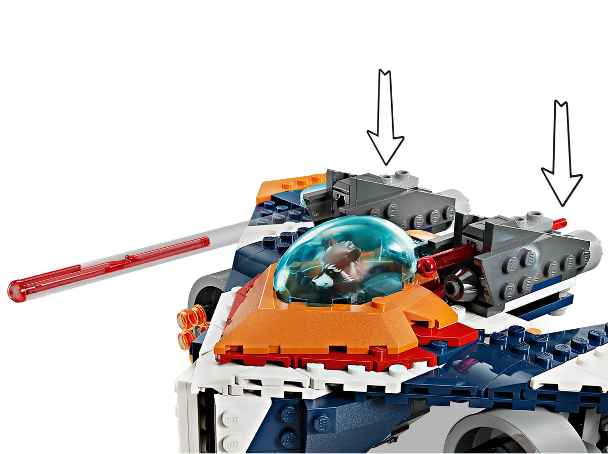 LEGO Rocket's Warbird vs. Ronan (76278) - Bild 5