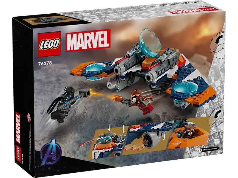 Rocket's Warbird vs. Ronan de LEGO – photo du produit 7 sur 10