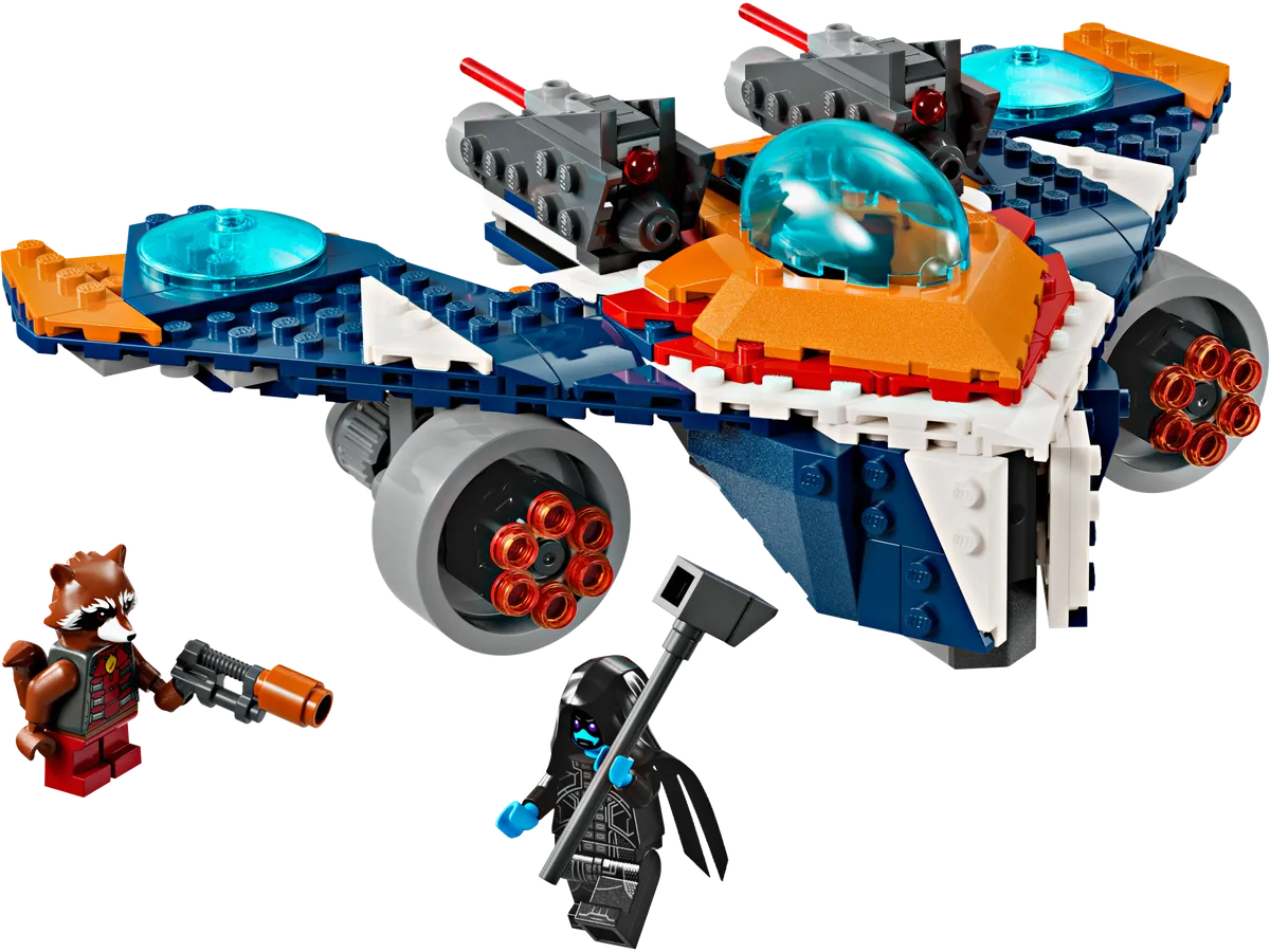 LEGO Rocket's Warbird vs. Ronan (76278)