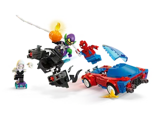 Spider-Man Race Car & Venom Green Goblin de LEGO – photo du produit 3 sur 10