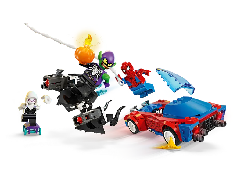 Spider-Man Race Car & Venom Green Goblin de LEGO – photo du produit 3 sur 10