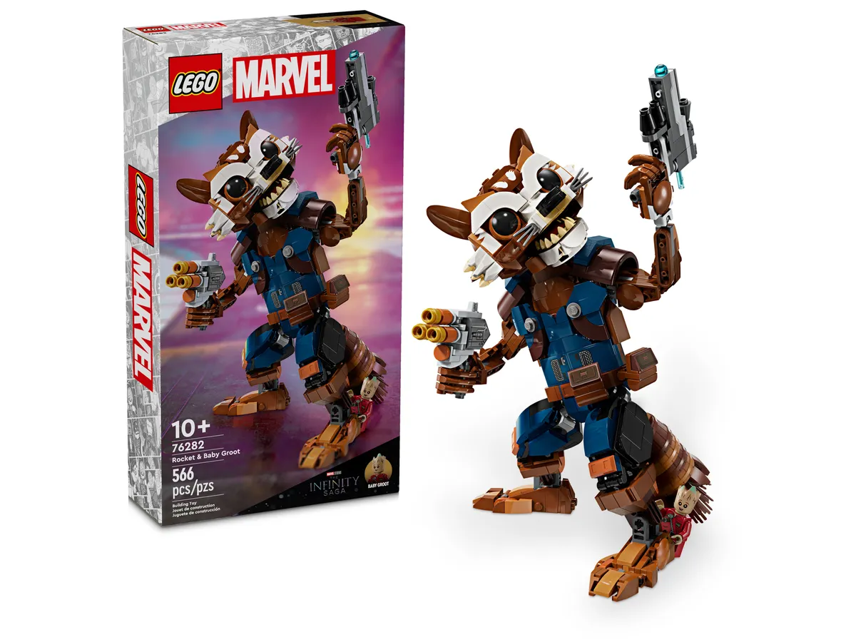 LEGO Rocket & Baby Groot (76282) - image 1