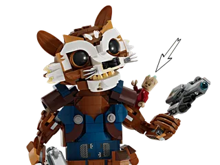 Rocket & Baby Groot fra LEGO – produktbillede 4 af 9