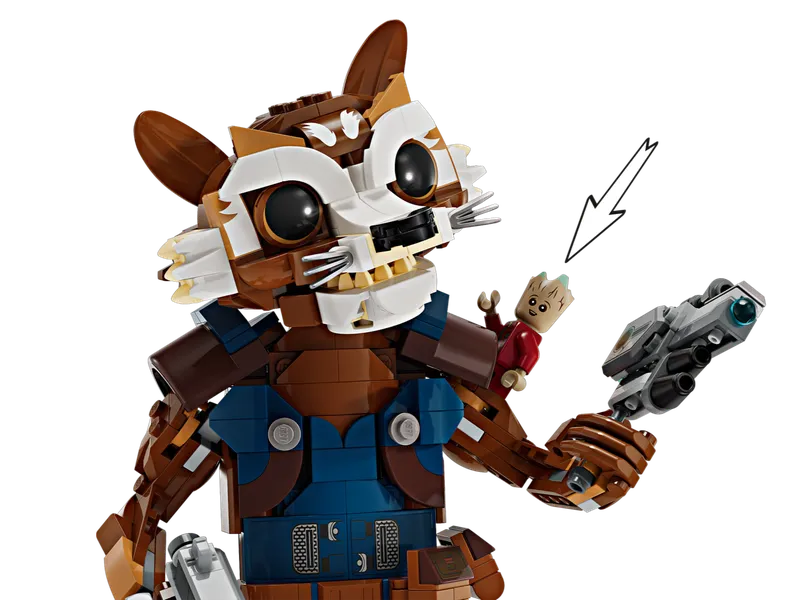 Rocket & Baby Groot fra LEGO – produktbillede 4 af 9