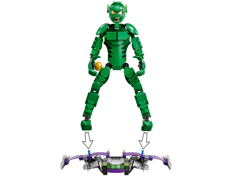 Green Goblin Construction Figure van LEGO – productfoto 4 van 9
