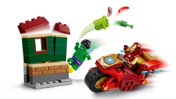 LEGO Iron Man with Bike and The Hulk (76287)