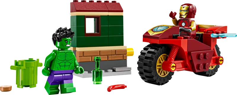 Iron Man with Bike and The Hulk by LEGO – product photo 3 of 9
