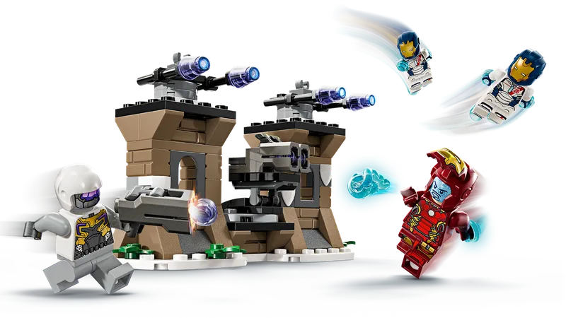 Iron Man & Iron Legion vs. Hydra Soldier