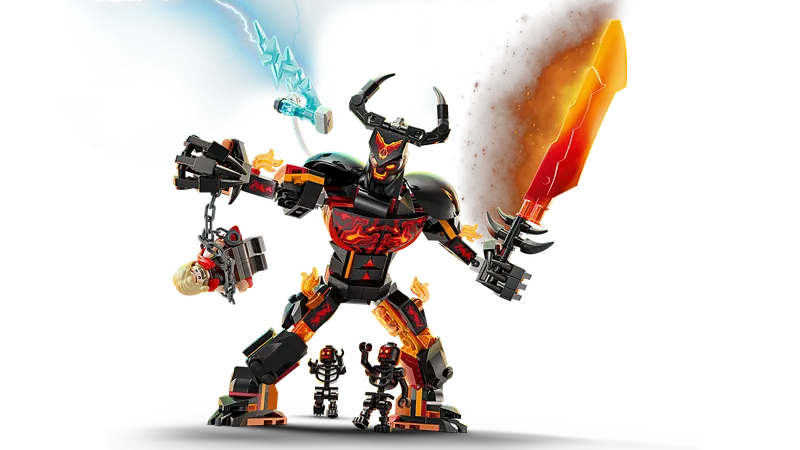 Thor vs. Surtur Construction Figure