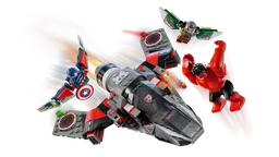 LEGO Captain America vs. Red Hulk Battle (76292)