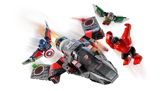 Captain America vs. Red Hulk Battle von LEGO – Produktfoto 1 von 12