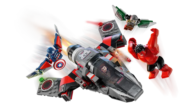 Captain America vs. Red Hulk Battle