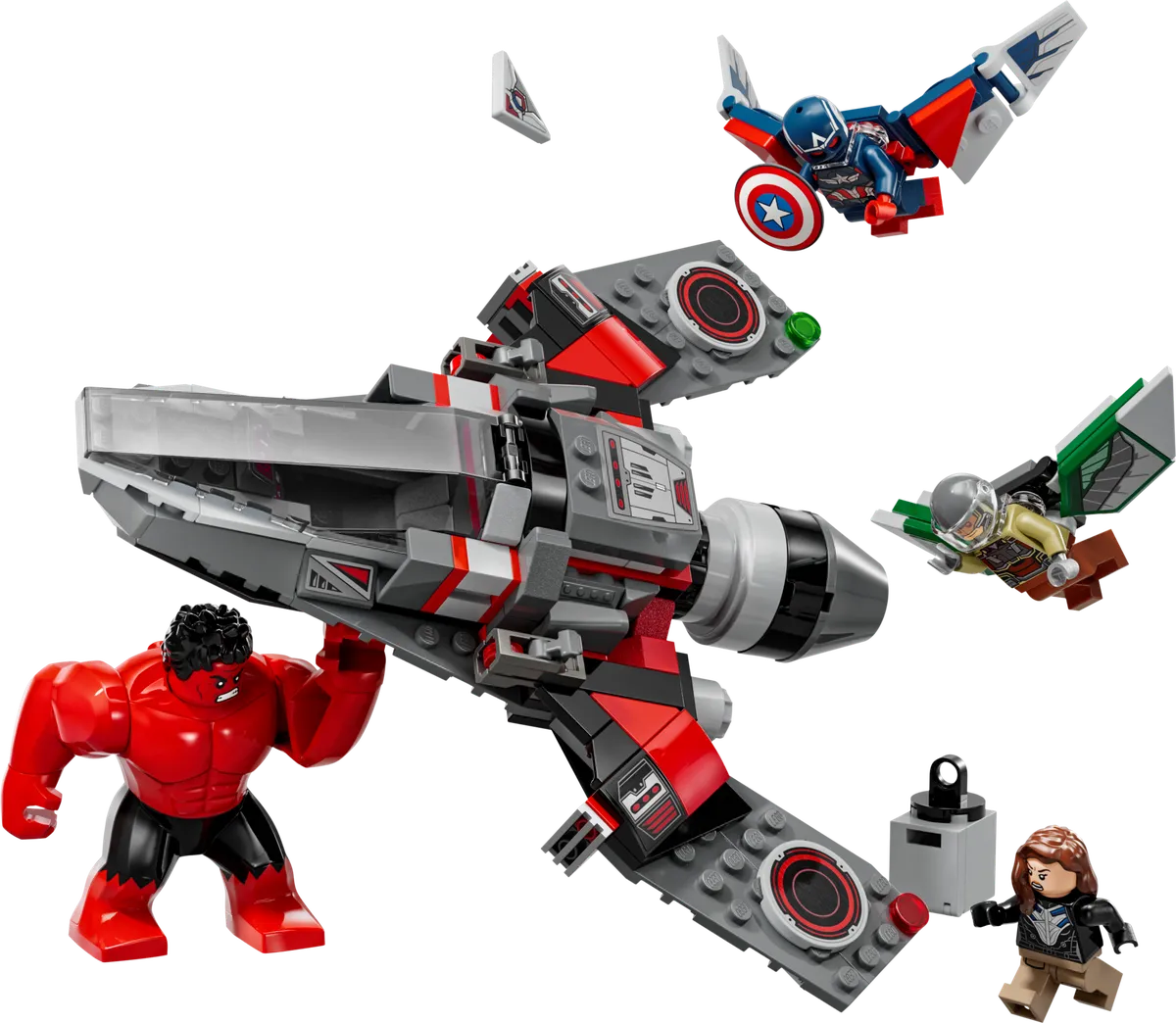 LEGO Captain America vs. Red Hulk Battle (76292) - Bild 6