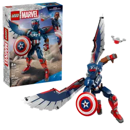 LEGO New Captain America Construction Figure (76296) - afbeelding 1