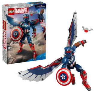 New Captain America Construction Figure de LEGO – photo du produit 2 sur 9