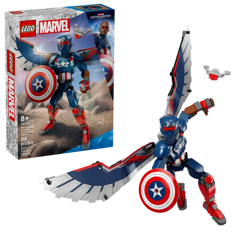 New Captain America Construction Figure de LEGO – photo du produit 2 sur 9