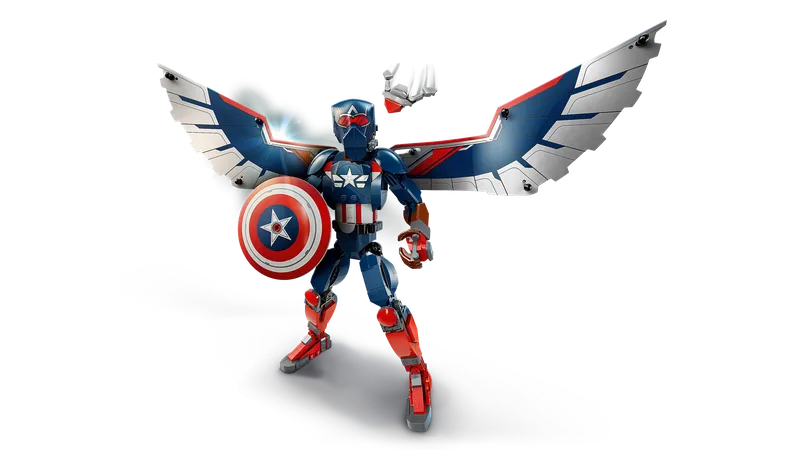 New Captain America Construction Figure de LEGO – photo du produit 3 sur 9