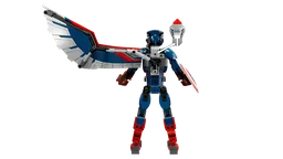LEGO New Captain America Construction Figure (76296) - afbeelding 3