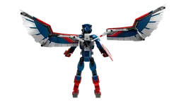 LEGO New Captain America Construction Figure (76296) - afbeelding 4