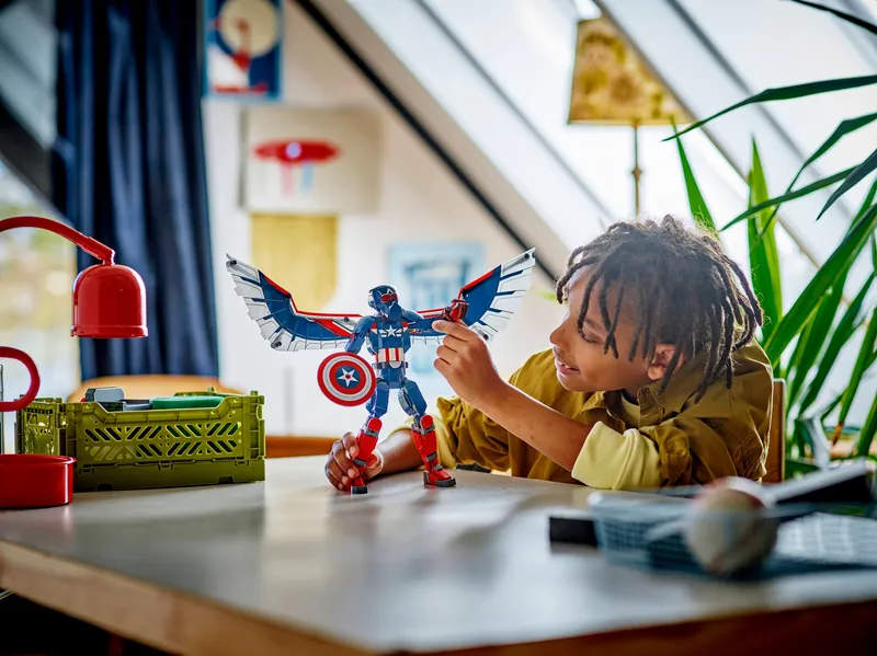 New Captain America Construction Figure de LEGO – photo du produit 6 sur 9