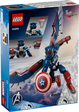 LEGO New Captain America Construction Figure (76296) - afbeelding 8