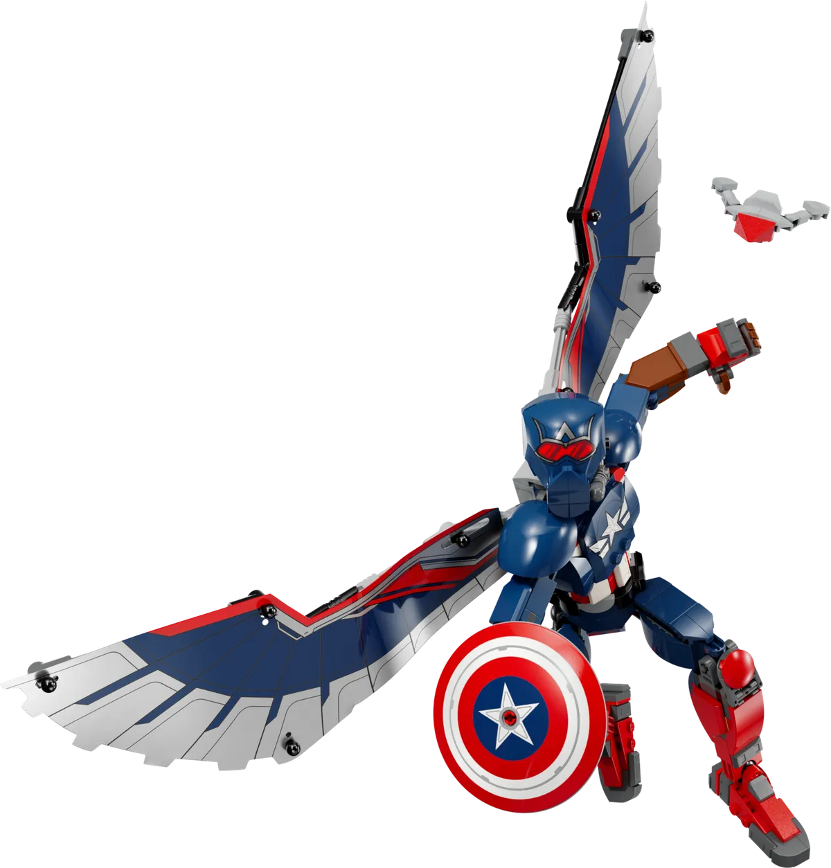 LEGO New Captain America Construction Figure (76296)