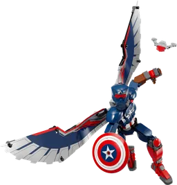 LEGO New Captain America Construction Figure (76296)