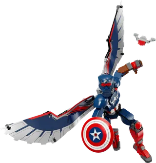 New Captain America Construction Figure de LEGO – photo du produit 1 sur 9