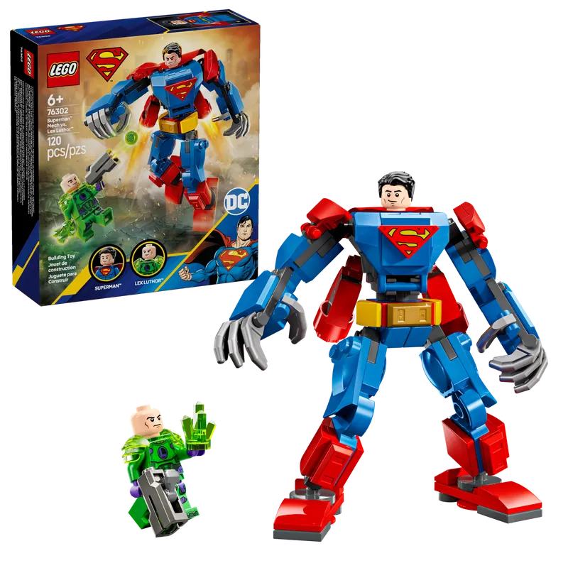 Superman™ Mech vs. Lex Luthor™ de LEGO – photo du produit 8 sur 9