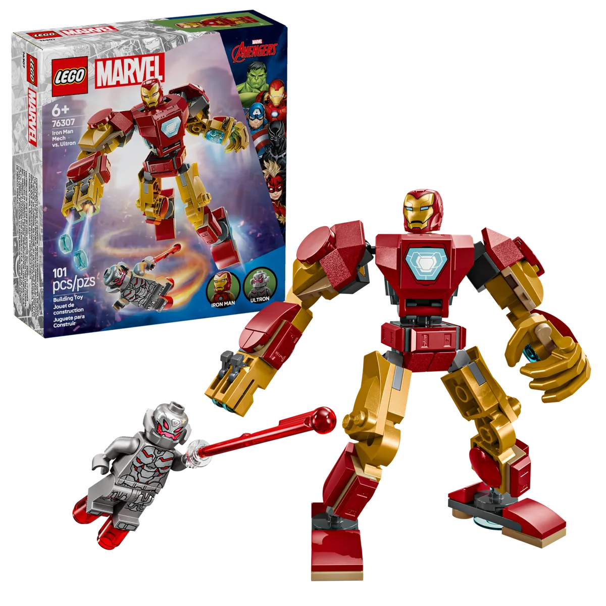 LEGO Iron Man Mech vs. Ultron (76307) - Bild 4