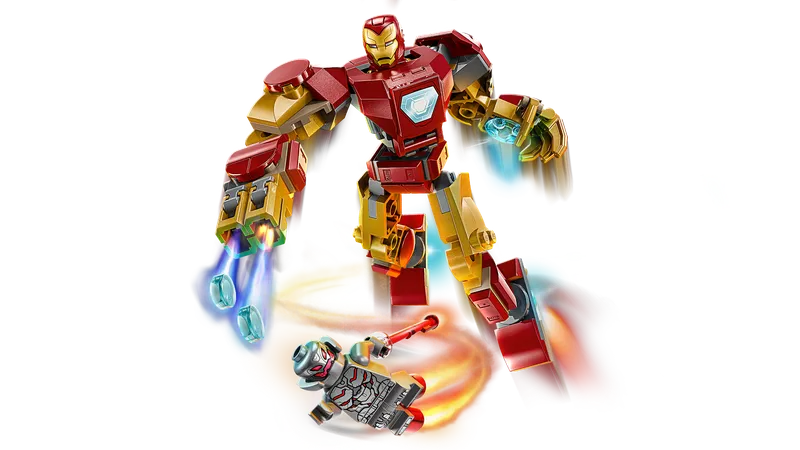 Iron Man mecha vs. Ultron van LEGO – productfoto 3 van 8