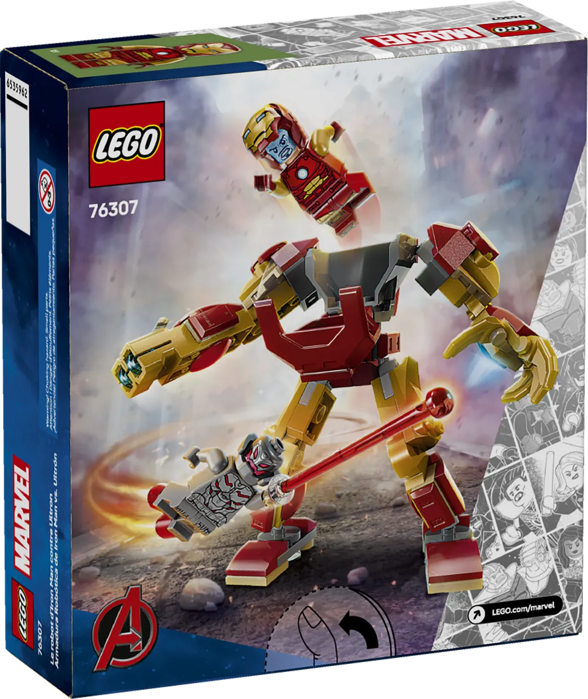 LEGO Iron Man Mech vs. Ultron (76307) - Bild 7